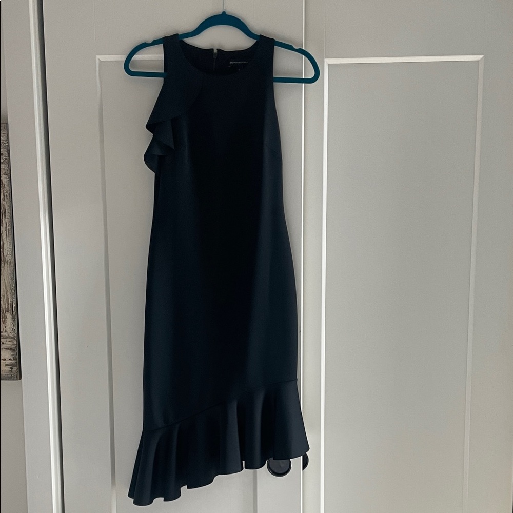 Black cocktail dress